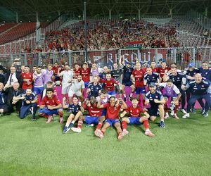 Piłkarze Rakowa i Maccabi