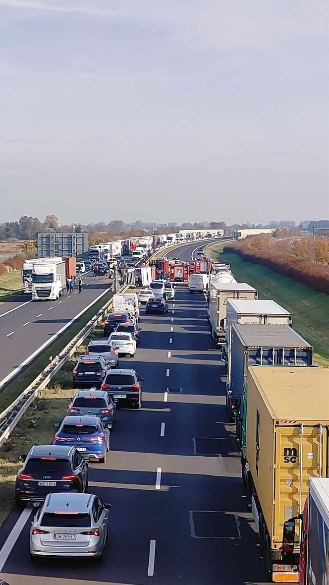 Tragiczny wypadek na S5 pod Poznaniem! Nie żyje 22-latek 