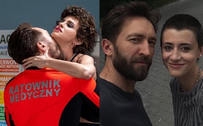 Na sygnale. Piotr (Dariusz Wieteska), Karolina (Klaudia Janas)