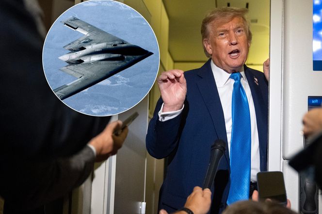 Trump o interwencji na Iran 