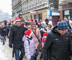 Parada w Mikołajów w Chorzowie na koniec Mikołajowego Festiwalu Czekolady z... owadami