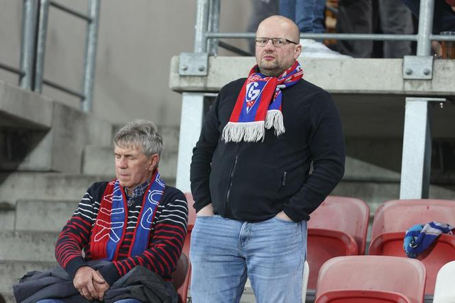 Kibice podczas meczu Górnik Zabrze - Legia Warszawa (01.04.2024)