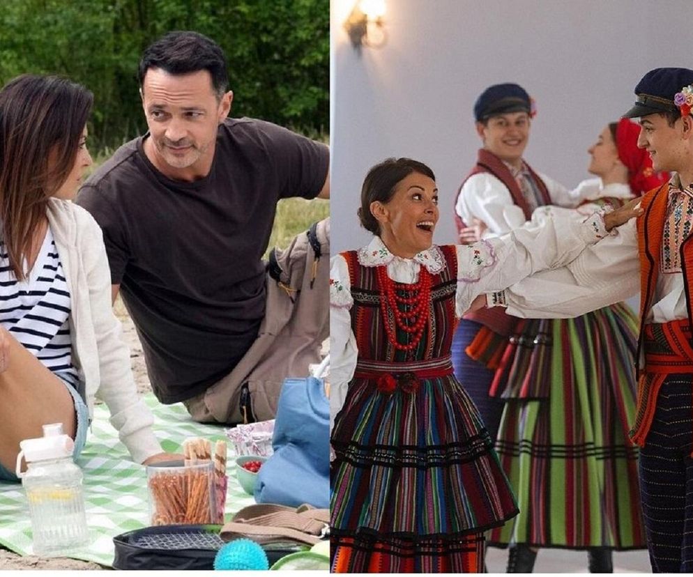 Barwy szczęścia. Kasia (Katarzyna Glinka), Mariusz (Rafał Cieszyński)