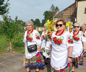 Dożynki 2024 w powiecie starachowickim. W Wąchocku dożynkowe wieńce, korowód i przysmaki