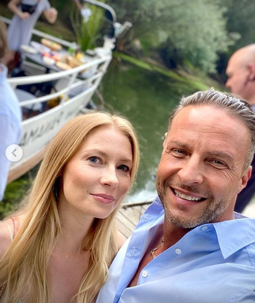 Barwy szczęścia. Sebastian (Marek Krupski) i Dominika (Karolina Chapko)