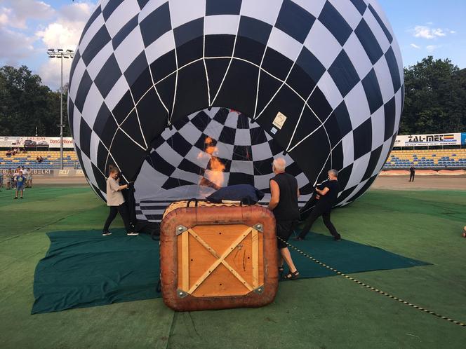 Fiesta balonowa na stadionie GKM-u Grudziądz