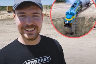 Młody youtuber wysadził dom, samochody i prawdziwy rozpędzony pociąg!