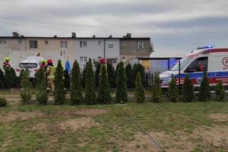 Poważny wypadek pod Olsztynem. Kobieta wjechała autem w dom [ZDJĘCIA]