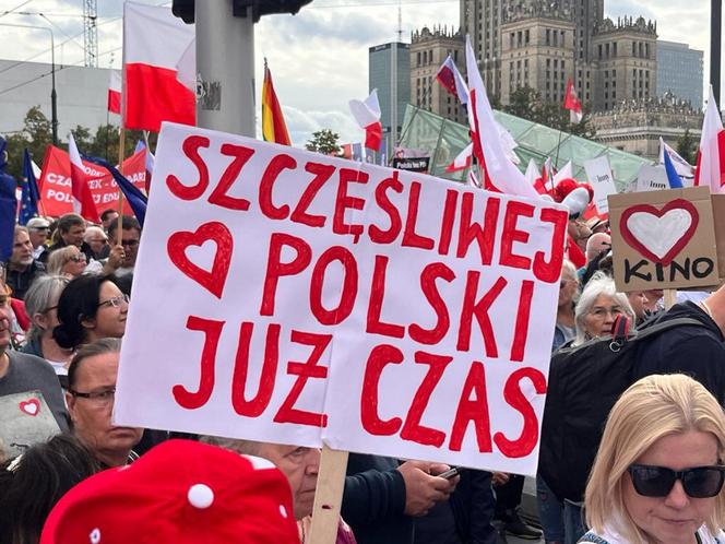 Hasła z Marszu Miliona Serc