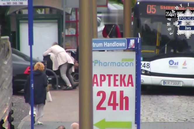 Rzecznik policji superbohaterem. Złapał złodzieja. Nie pierwszy raz