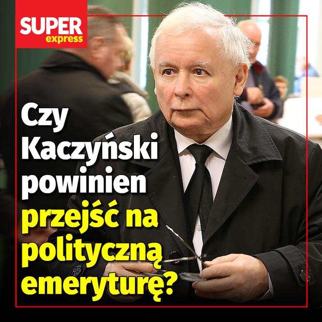  Czy Kaczyński powinien przejść na polityczną emeryturę?