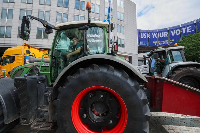 Protest rolników w Brukseli - 4 czerwca 2024 r.