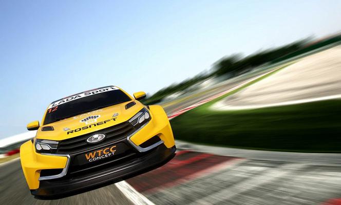 Wyścigowa Łada Vesta WTCC