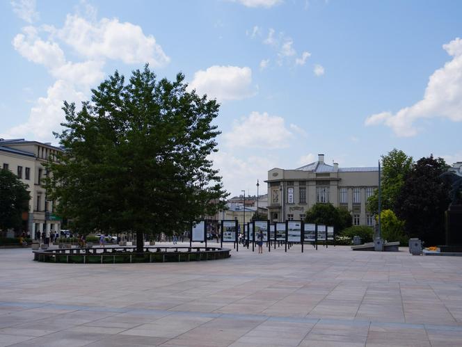 Upał w centrum Lublina