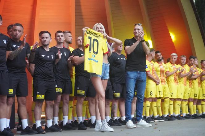 Prezentacja Korony Kielce w Parku Miejskim. 17 lipca 2024