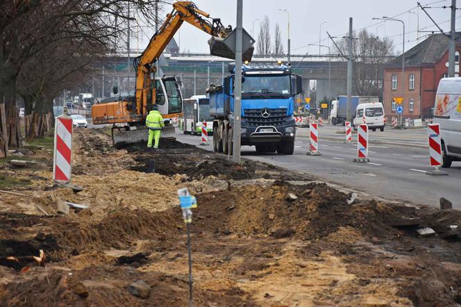 Przebudowa układu drogowego na Międzyodrzu