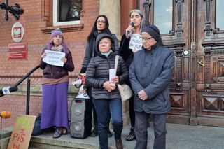 Manifestacja w obronie dr Marii Kubisy