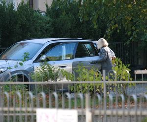 Małgorzata Tusk w wypożyczonym BMW.