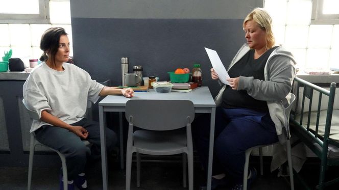 Barwy szczęścia odc. 3117. Kasia (Katarzyna Glinka), Brygida (Katarzyna Cynke)