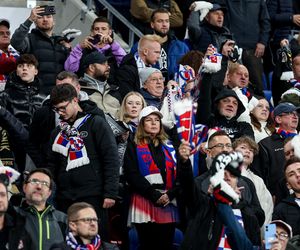 Kibice na meczu Górnik Zabrze - Legia Warszawa