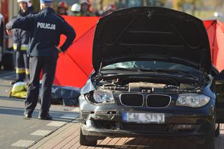 Pijany kierowca BMW zabił kobietę jadącą motorowerem. Drastyczne zdjęcia