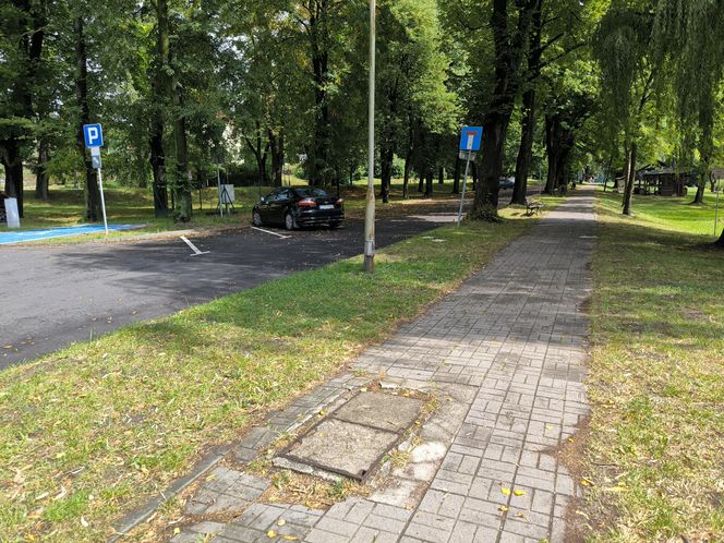 Promenada nad Jeziorem Łoniewskim w Osiecznej