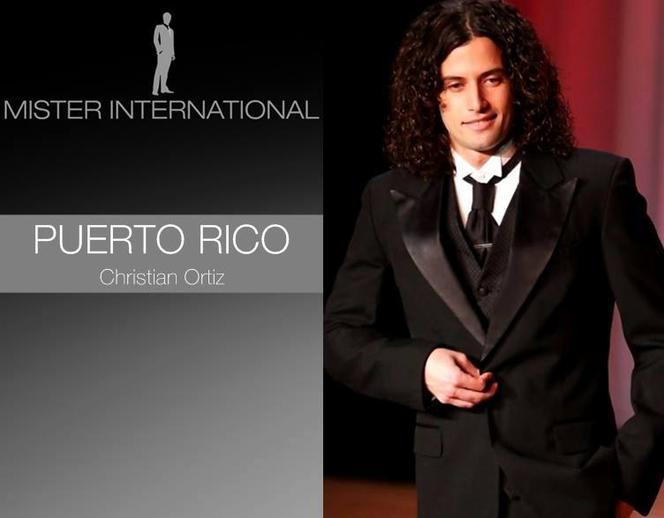 mister international/Puerto Rico Christian Ortiz