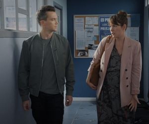 M jak miłość, odcinek 1847: Agata (Lidia Pronobis), Jakub Karski (Krzysztof Kwiatkowski)