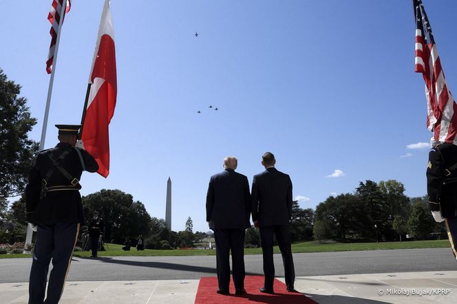 Spotkanie Donalda Trumpa z Karolem Nawrockim