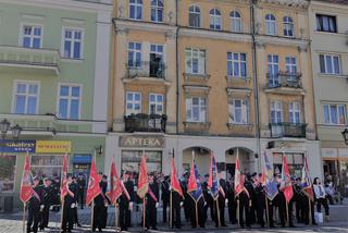 Uroczystość nadania sztandaru Komendzie Miejskiej Państwowej Straży Pożarnej w Kaliszu