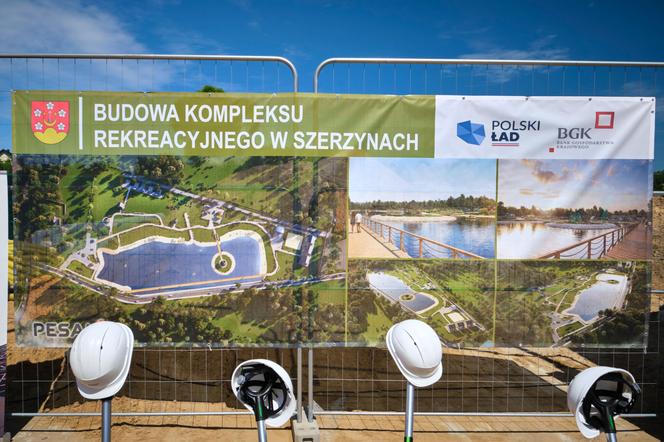 Rozpoczęcie budowy kompleksu rekreacyjnego w Szerzynach