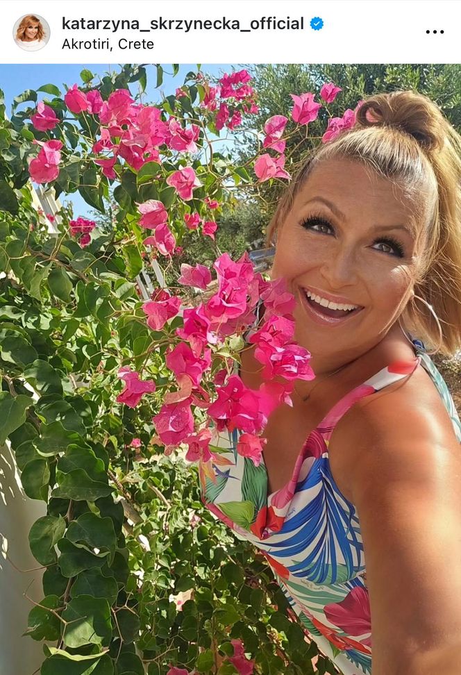 Katarzyna Skrzynecka w Grecji