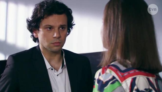 Na Wspólnej odc. 3182. Kasia (Julia Chatys), Maciej Biernacki (Daniel Salman)