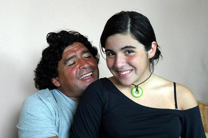 Diego Maradona Gianinna Maradona 