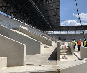 Nowy stadion GKS w Katowicach. Budowa