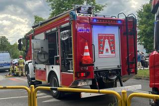 Potrącenie pieszej w Knurowie