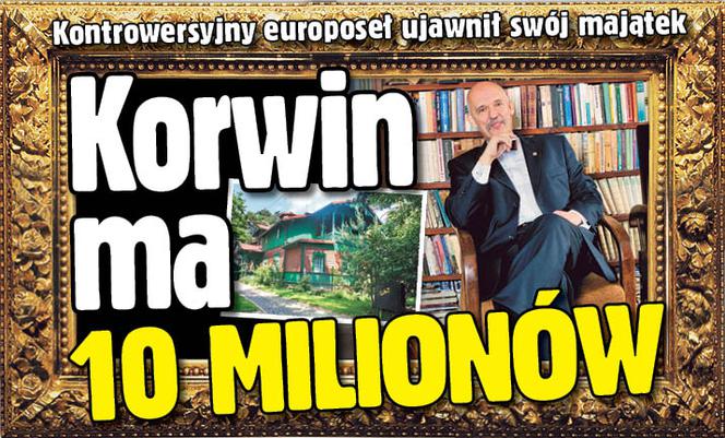 Janusz Korwin-Mikke ma 10 MILIONÓW!