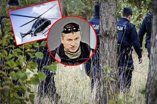 Śmigłowiec namierzył Grzegorza Borysa! Policjant ujawnia, co znaleziono w lesie