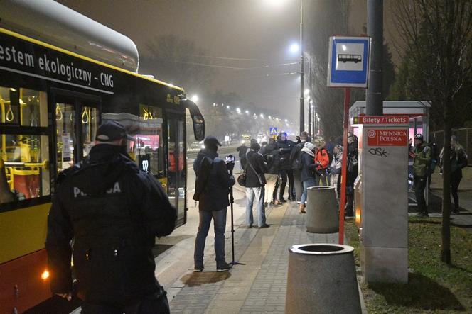 Protest pod domem Kaczyńskiego