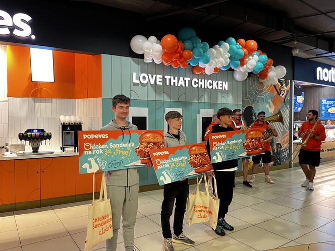 Otwarcie Popeyes w Białymstoku