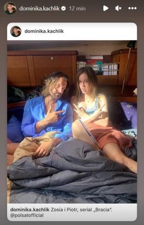 Bracia. Dominika Kachlik (Zosia), Piotr Stramowski (Piotr)