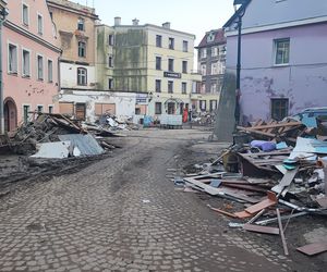 ul. Braci Gierymskich po powodzi 