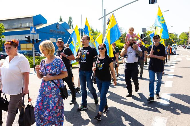 Chorzów. Pochód Ludzi Ognia w Świętego Floriana