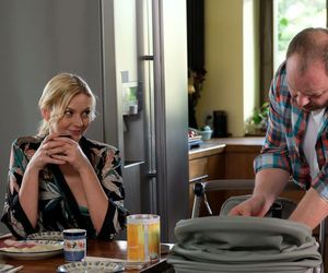 M jak miłość odc. 1873. Tadeusz (Bartłomiej Nowosielski), Jagoda (Katarzyna Kołeczek)