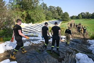 Tauron wyjaśnia nagły zrzut wody do zbiornika Mietków. Dopływ wody niemożliwy do kontroli 