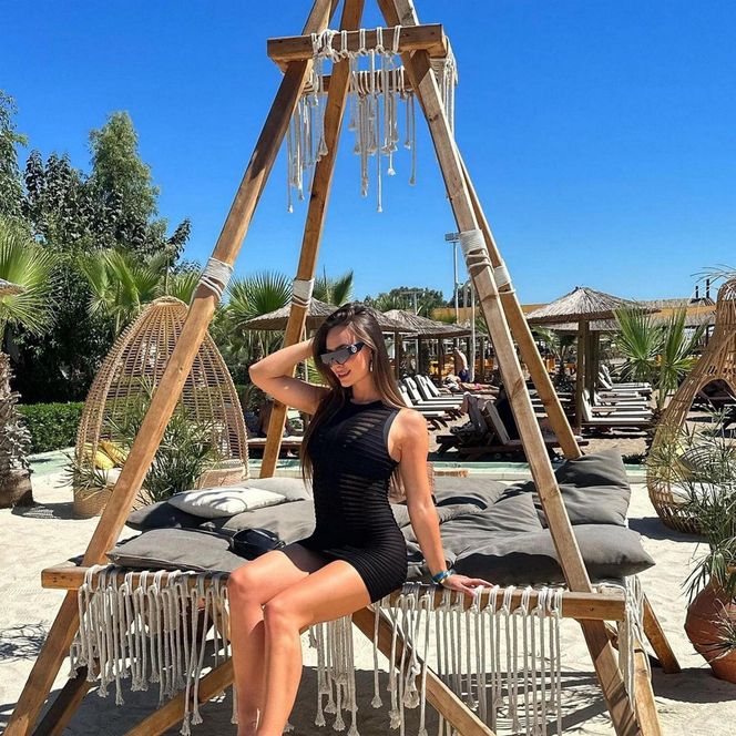 Bartłomiej Wdowik z dziewczyną