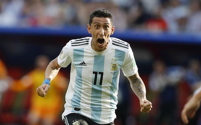 MŚ 2018: 1/8 Francja-Argentyna; Angel Di Maria