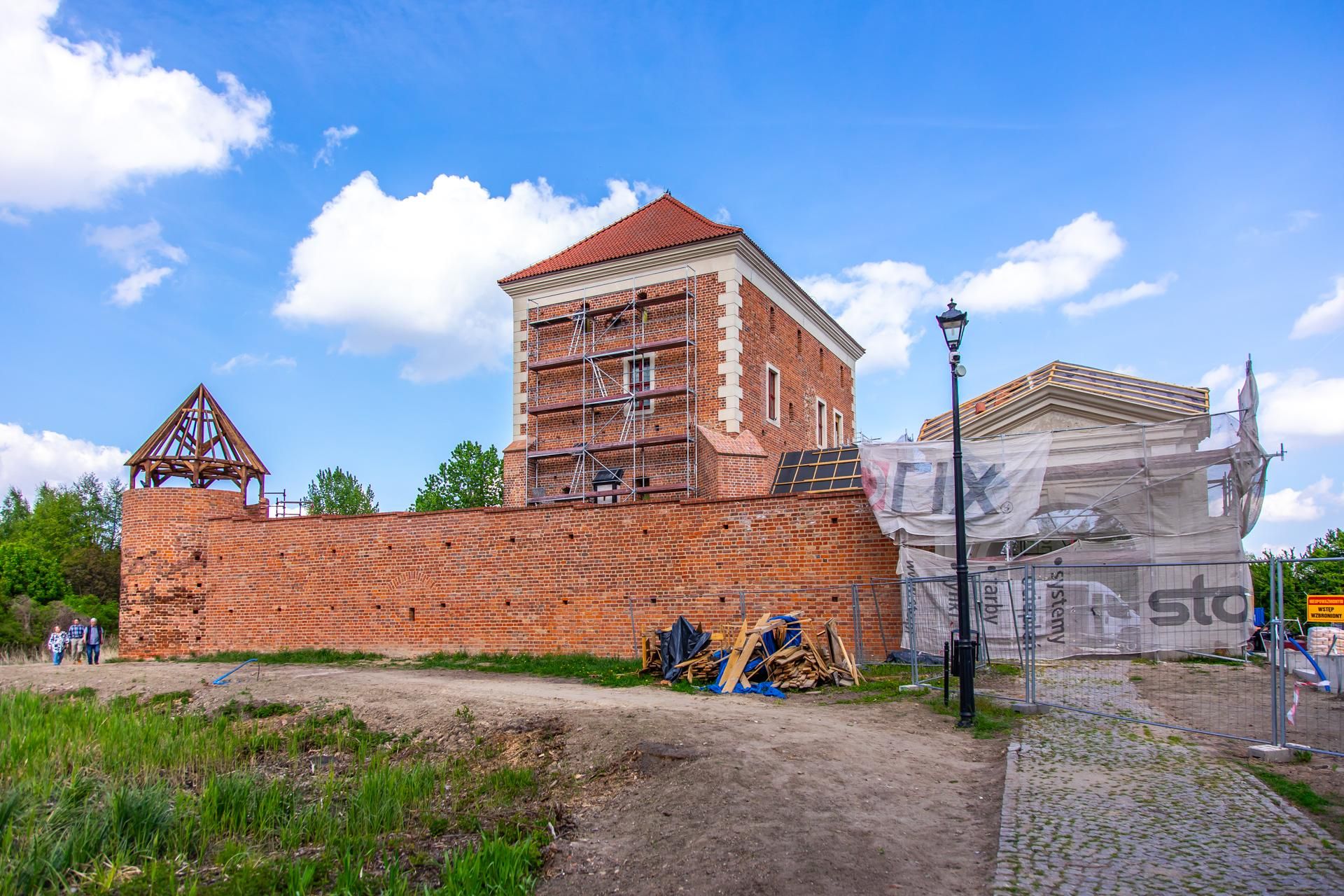 Rewitalizacja zamku w Gołańczy (Wielkopolska) 