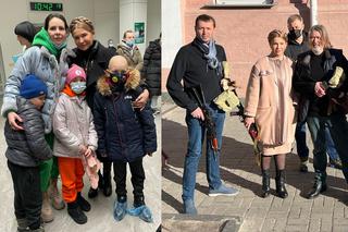 Julia Tymoszenko pomaga dzieciom i pozuje z bronią. Żelazna dama Ukrainy w samym środku piekła wojny z Rosją