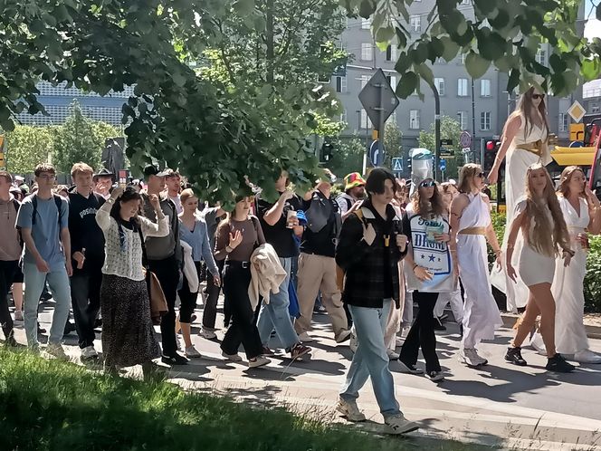 Korowód studencki rozpoczyna Juwenalia Śląskie 2025 w Katowicach